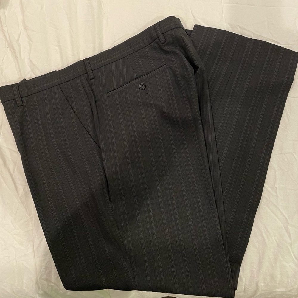 Black dress pants.